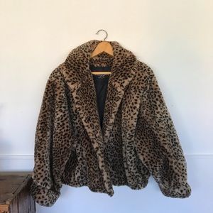 Vintage Leopard Jacket